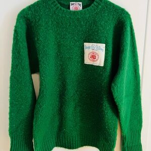 JPress Lawn Green Shaggy Dog Sweater